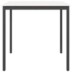 Bartisch Weiß 110 x 110 x 105 cm Massives Kiefernholz