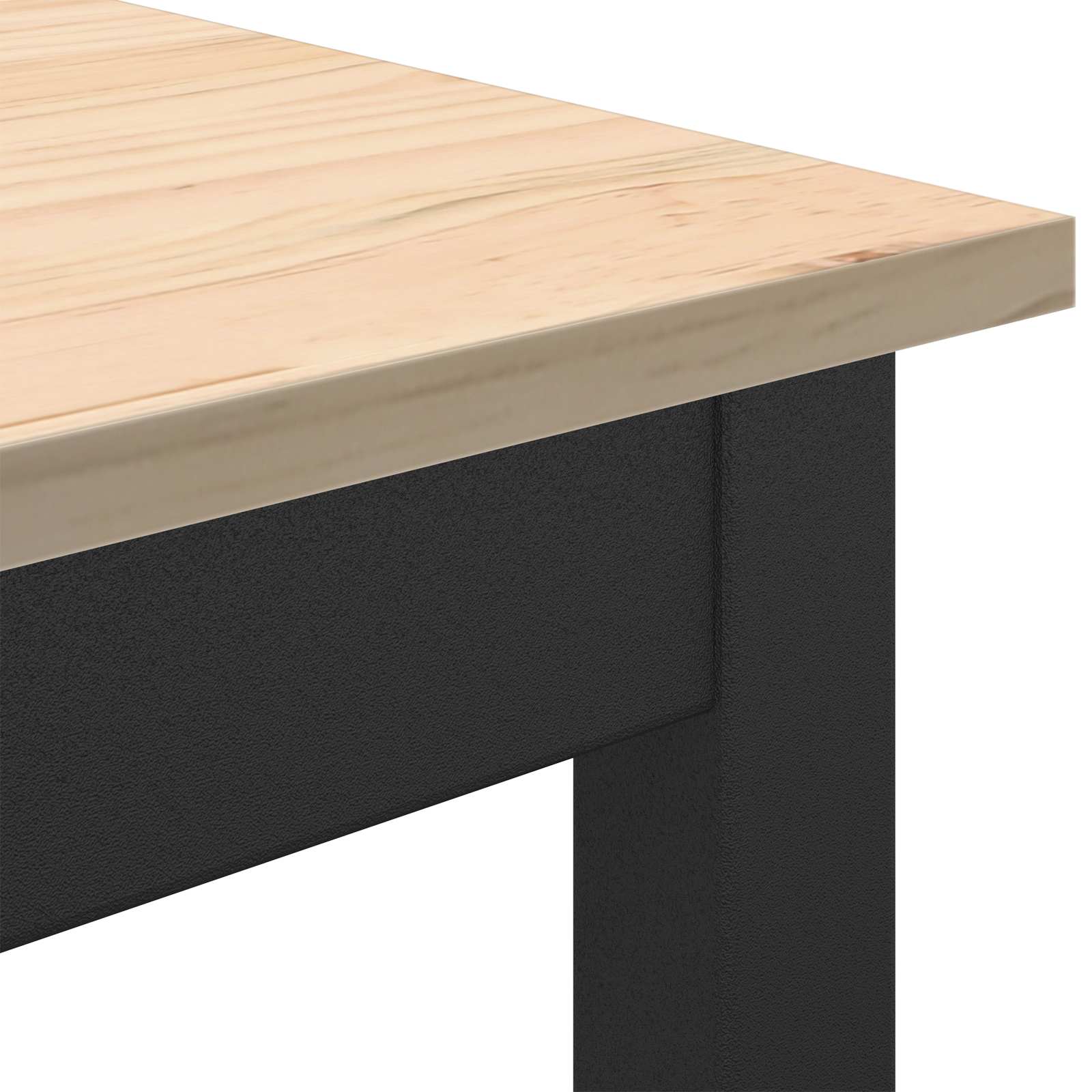 Bartisch Natur 140 x 80 x 105 cm Massives Kiefernholz