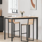 Bartisch Natur 140 x 80 x 105 cm Massives Kiefernholz