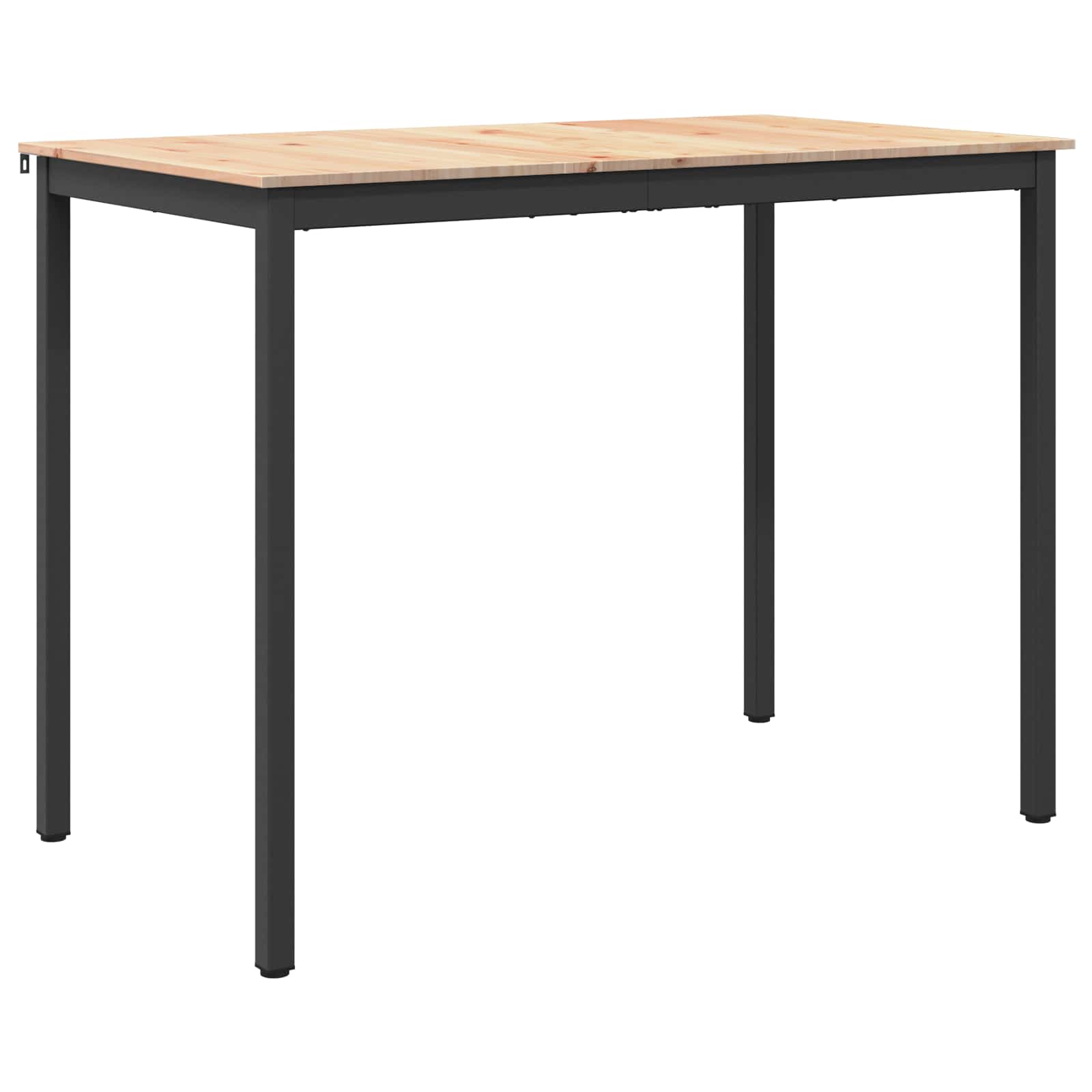 Bartisch Natur 140 x 80 x 105 cm Massives Kiefernholz