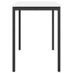 Bartisch Weiß 140 x 80 x 105 cm Massives Kiefernholz