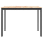Bartisch Natur 150 x 80 x 105 cm Massives Kiefernholz