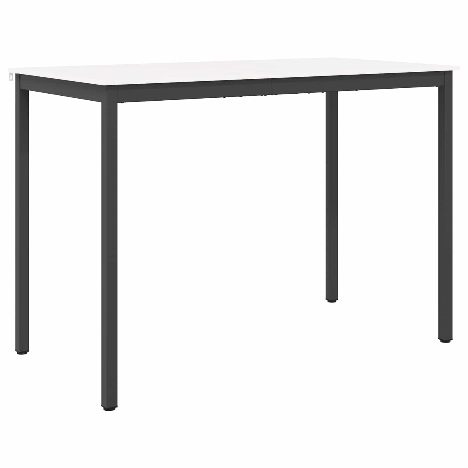 Bartisch Weiß 150 x 80 x 105 cm Massives Kiefernholz