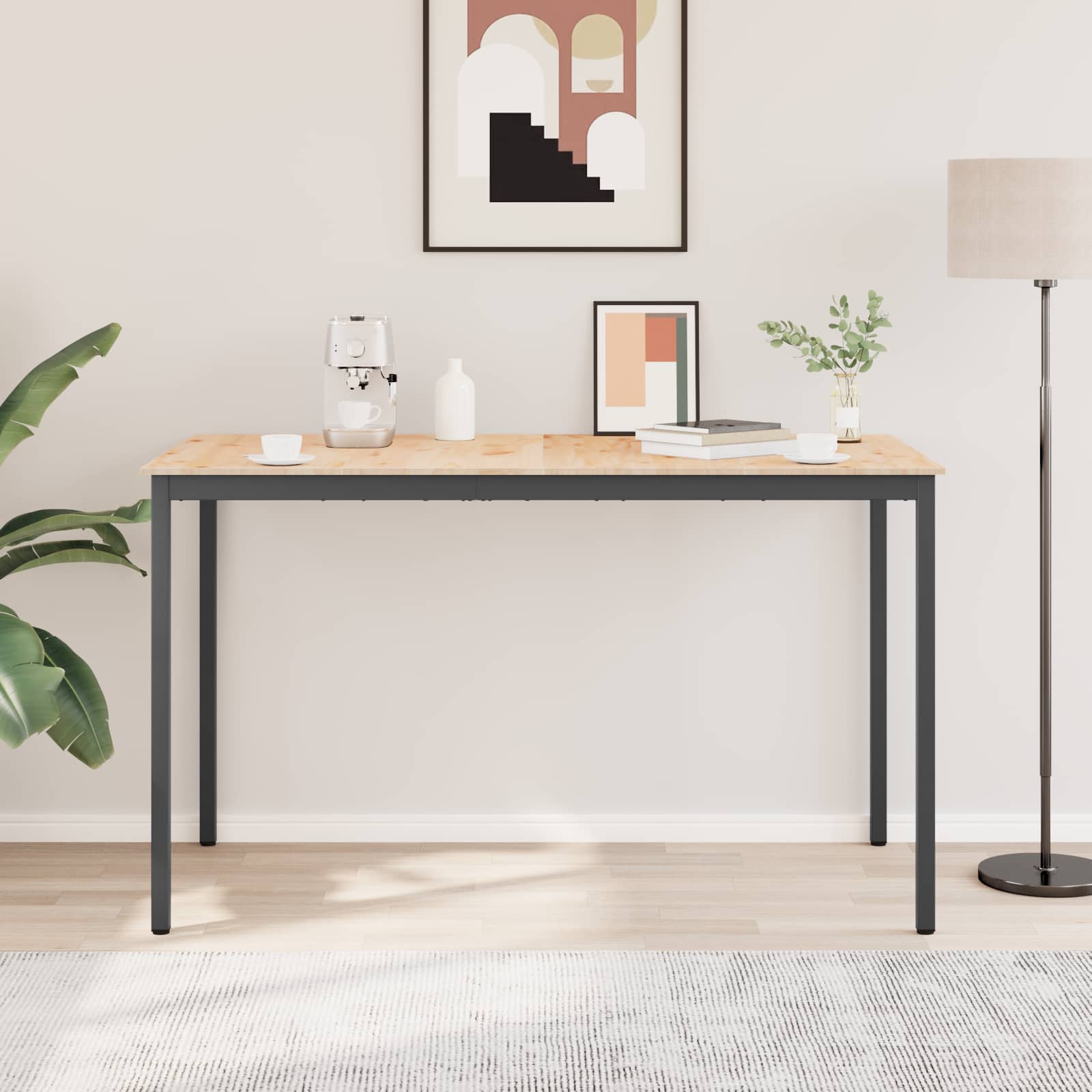 Bartisch Natur 180 x 90 x 105 cm Massives Kiefernholz
