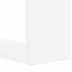 Bücherregal Weiß 52 x 25 x 71,5 cm Holzwerkstoff