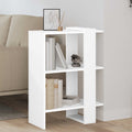 Bücherregal Weiß 52 x 25 x 71,5 cm Holzwerkstoff