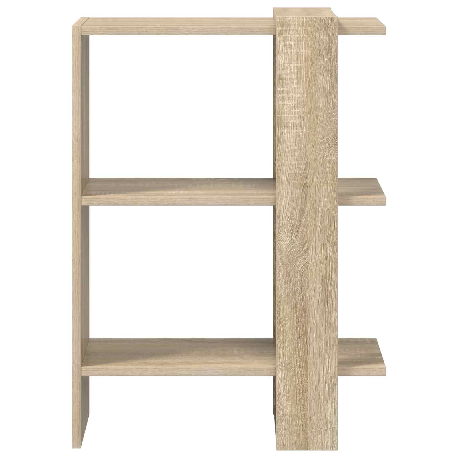 Bücherregal Sonoma-Eiche 52 x 25 x 71,5 cm Holzwerkstoff
