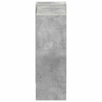 Bücherregal Beton Grau 52 x 25 x 71,5 cm Holzwerkstoff