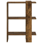 Bücherregal Geräucherte Eiche 52 x 25 x 71,5 cm Holzwerkstoff