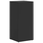 Seitenregal Schwarz 33 x 32 x 70,5 cm Holzwerkstoff