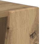 Seitenregal Artisan-Eiche 33 x 32 x 70,5 cm Holzwerkstoff