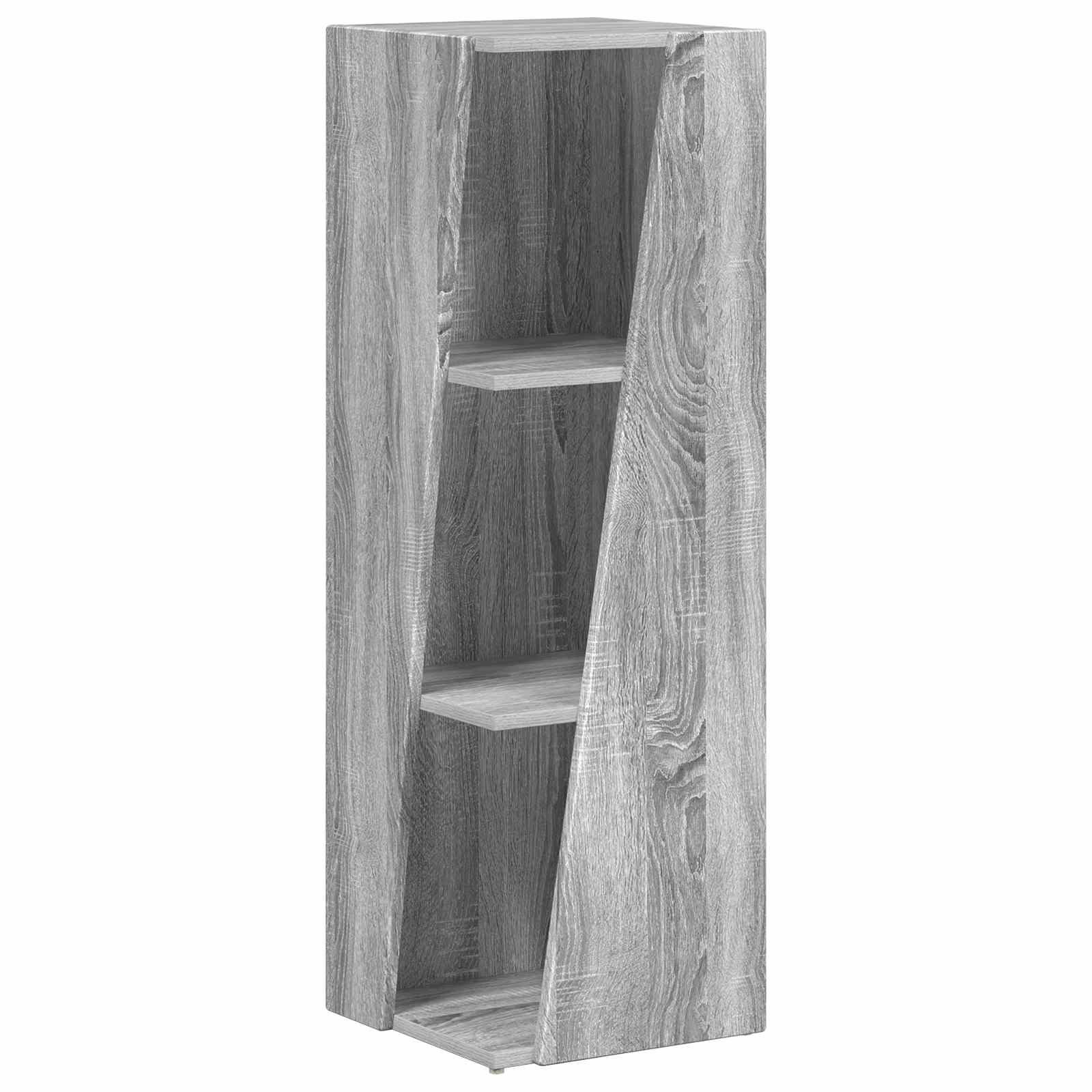 Seitenregal Graues Sonoma 33 x 32 x 100,5 cm Holzwerkstoff