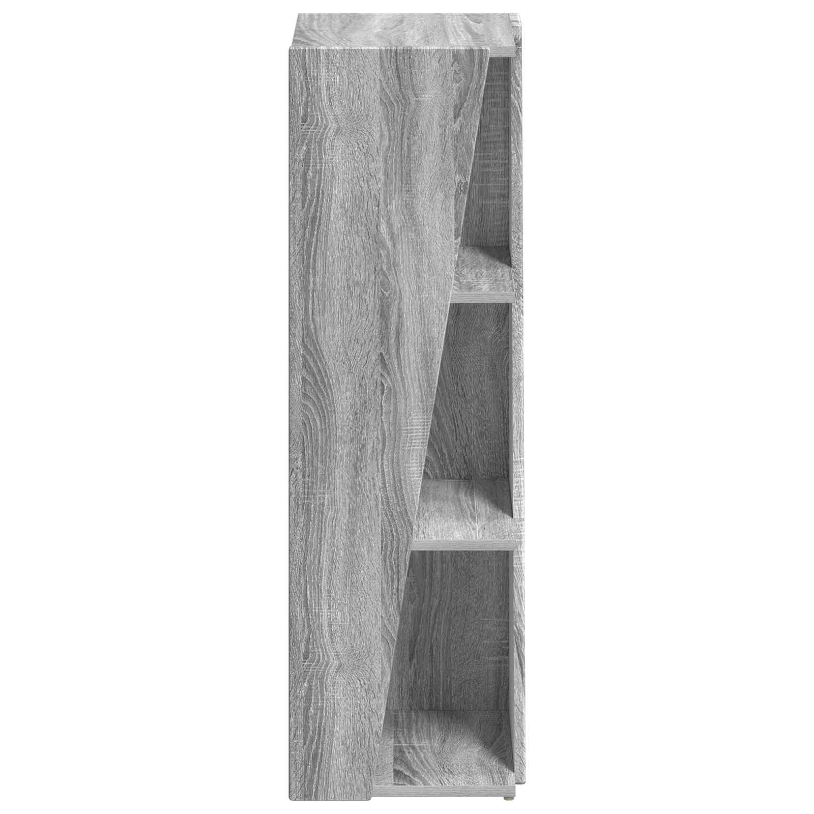 Seitenregal Graues Sonoma 33 x 32 x 100,5 cm Holzwerkstoff