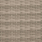 Kissenbox Hellgrau 55 x 55 x 69 cm Poly-Rattan