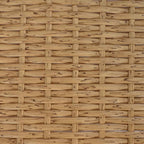 Garten Essgruppe mit Kissen 4 pcs Natur und Weiß