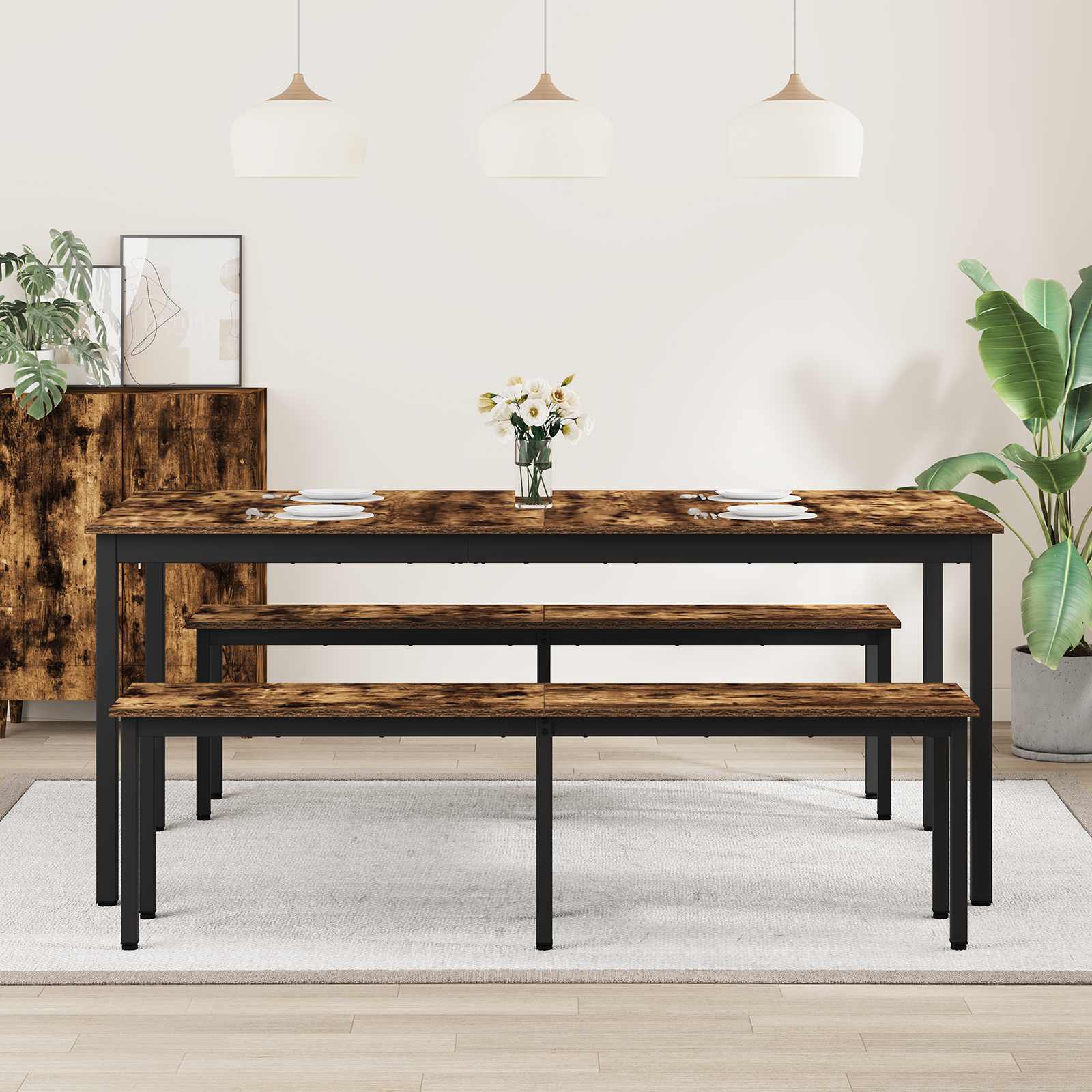 Esstische 2 pcs 180 x 90 x 75 cm Holzwerkstoff