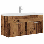 Badezimmerschrank Altholz 100 x 38,5 x 46 cm Holzwerkstoff