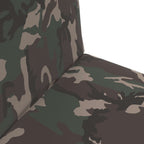 Verstellbarer Fußsessel Armee Stoff