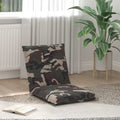 Verstellbarer Fußsessel Armee Stoff
