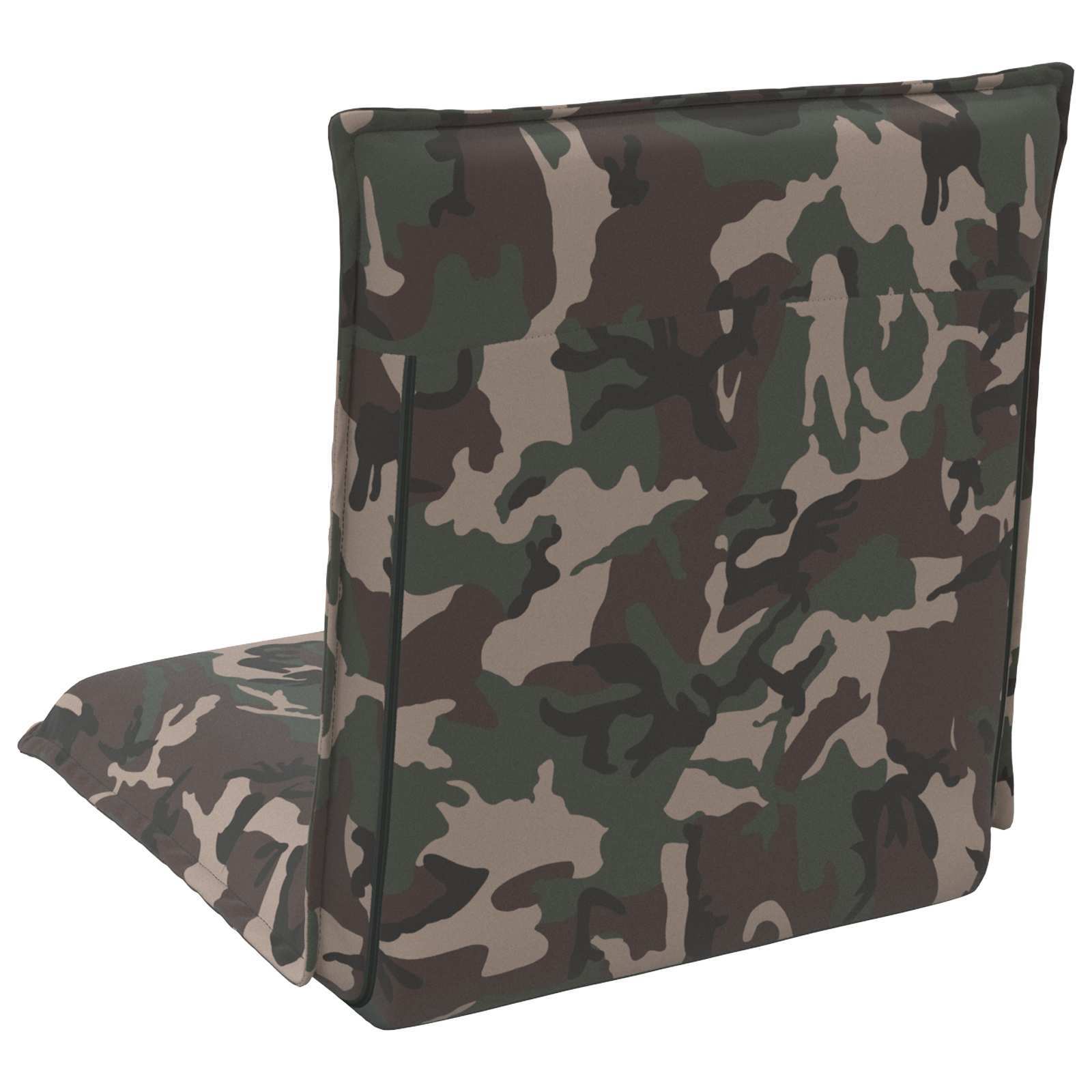 Verstellbarer Fußsessel Armee Stoff