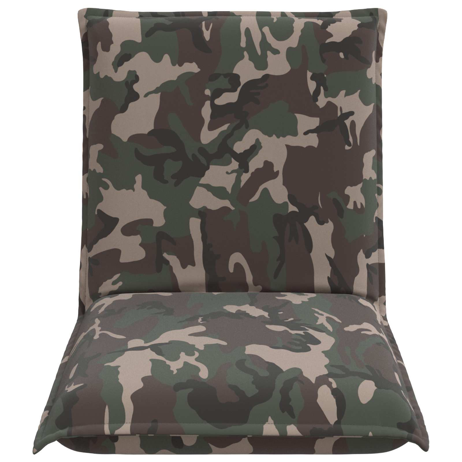 Verstellbarer Fußsessel Armee Stoff