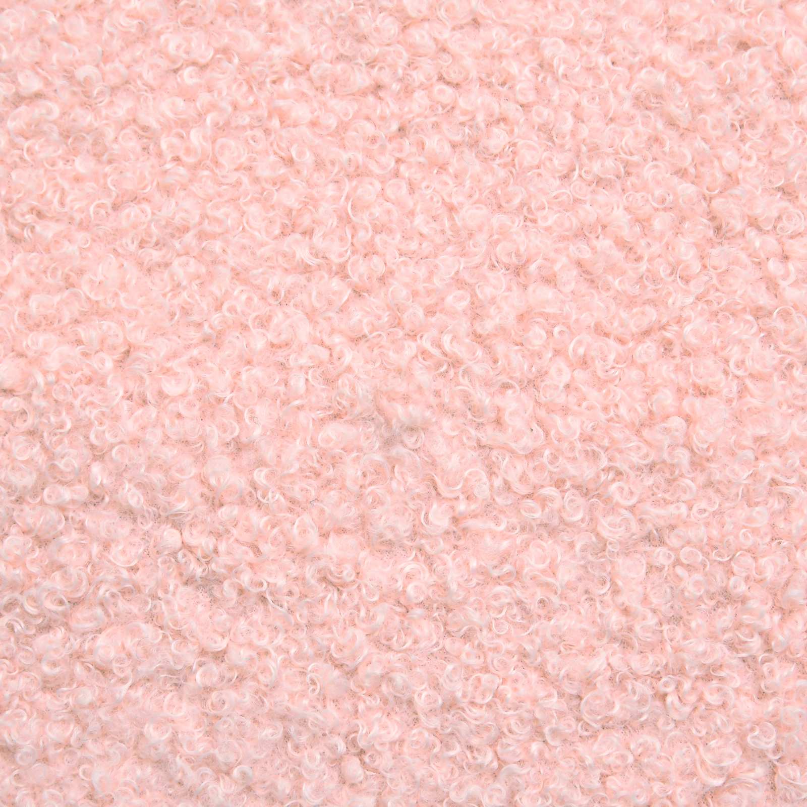 Verstellbarer Fußsessel Rosa Schafstoff