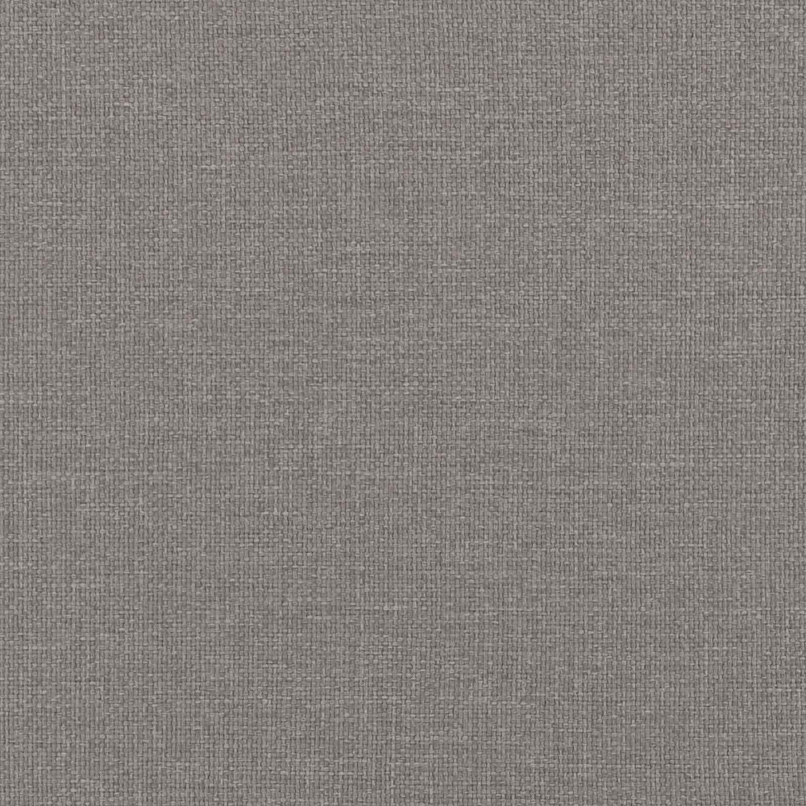 Verstellbarer Fußsessel Taupe Stoff