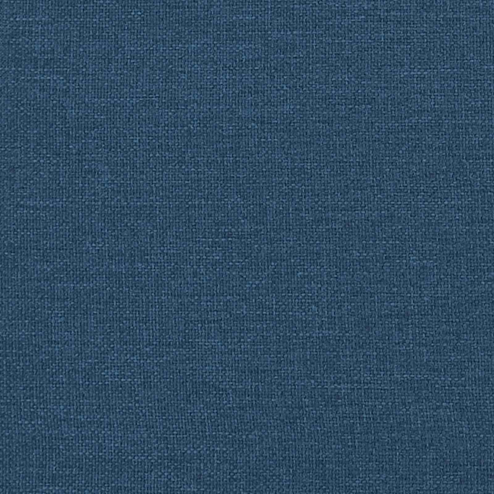 Verstellbarer Fußsessel Blau Stoff