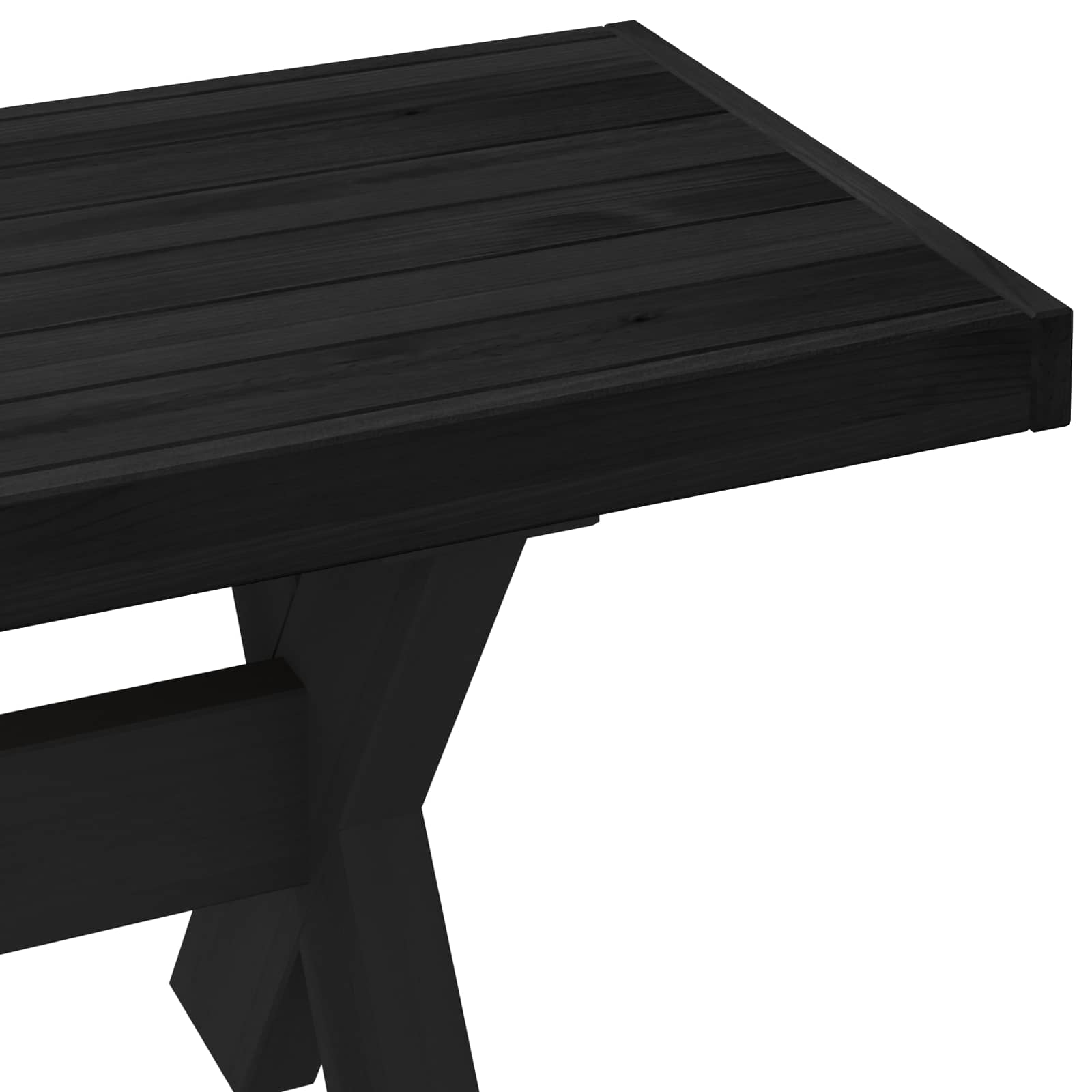 Esstischbank NOAIN 120 x 41 x 45 cm Massives Kiefernholz