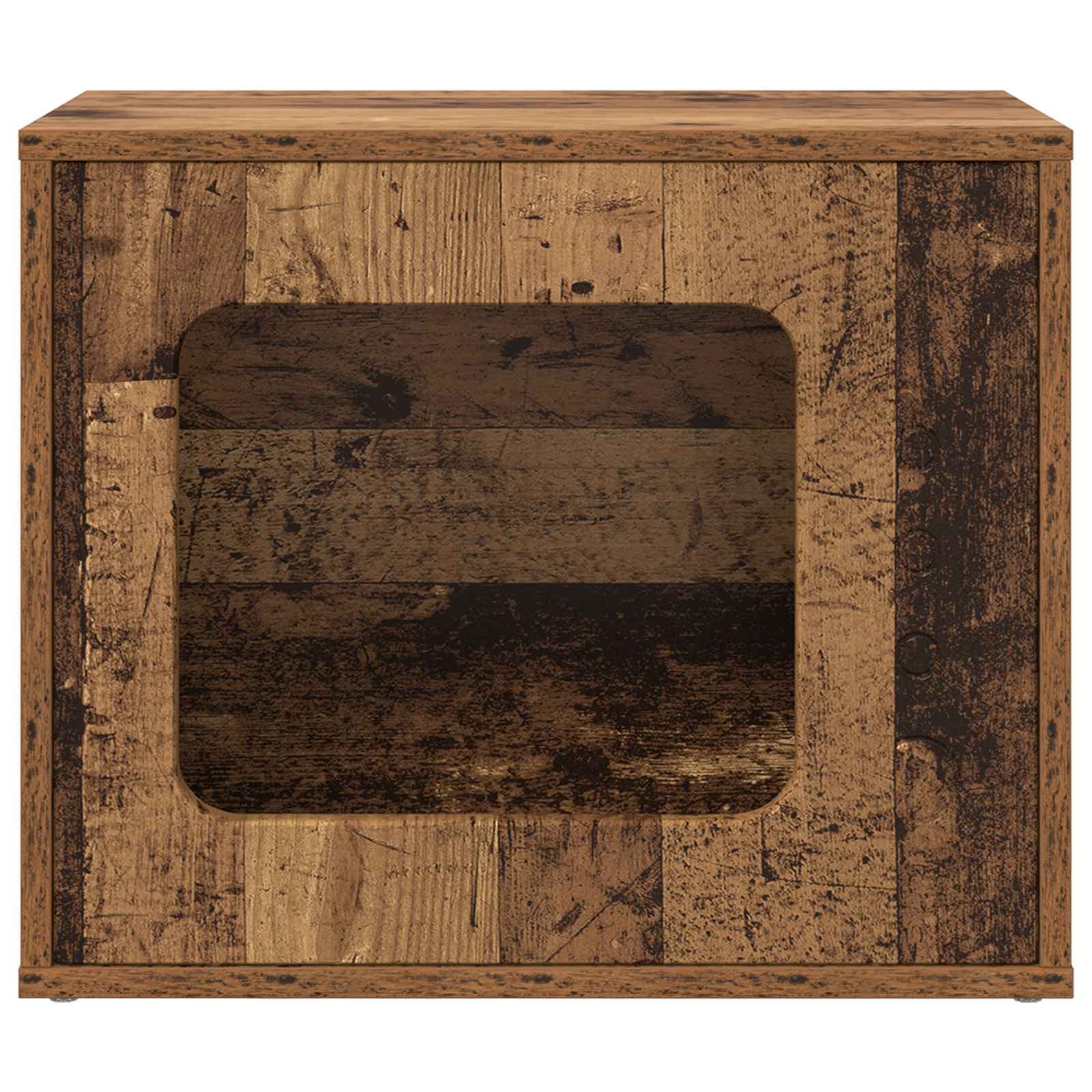 Katzenhaus Altholz 51 x 30 x 42,5 cm Holzwerkstoff
