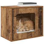 Katzenhaus Altholz 51 x 30 x 42,5 cm Holzwerkstoff