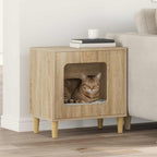 Katzenhaus Sonoma 51 x 30 x 52 cm Holzwerkstoff