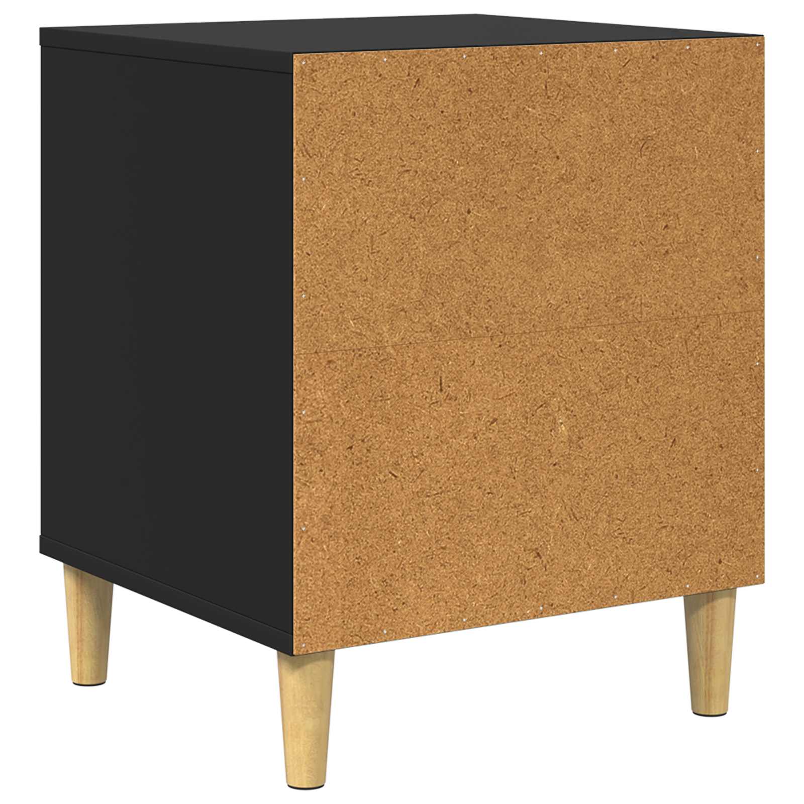 Katzenhaus Schwarz 42,5 x 40 x 53 cm Holzwerkstoff