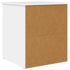 Katzenhaus Glänzend Weiß 53 x 52 x 62 cm Holzwerkstoff