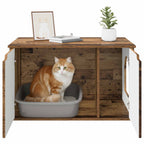 Katzenhaus Altholz 85 x 55 x 50,5 cm Holzwerkstoff