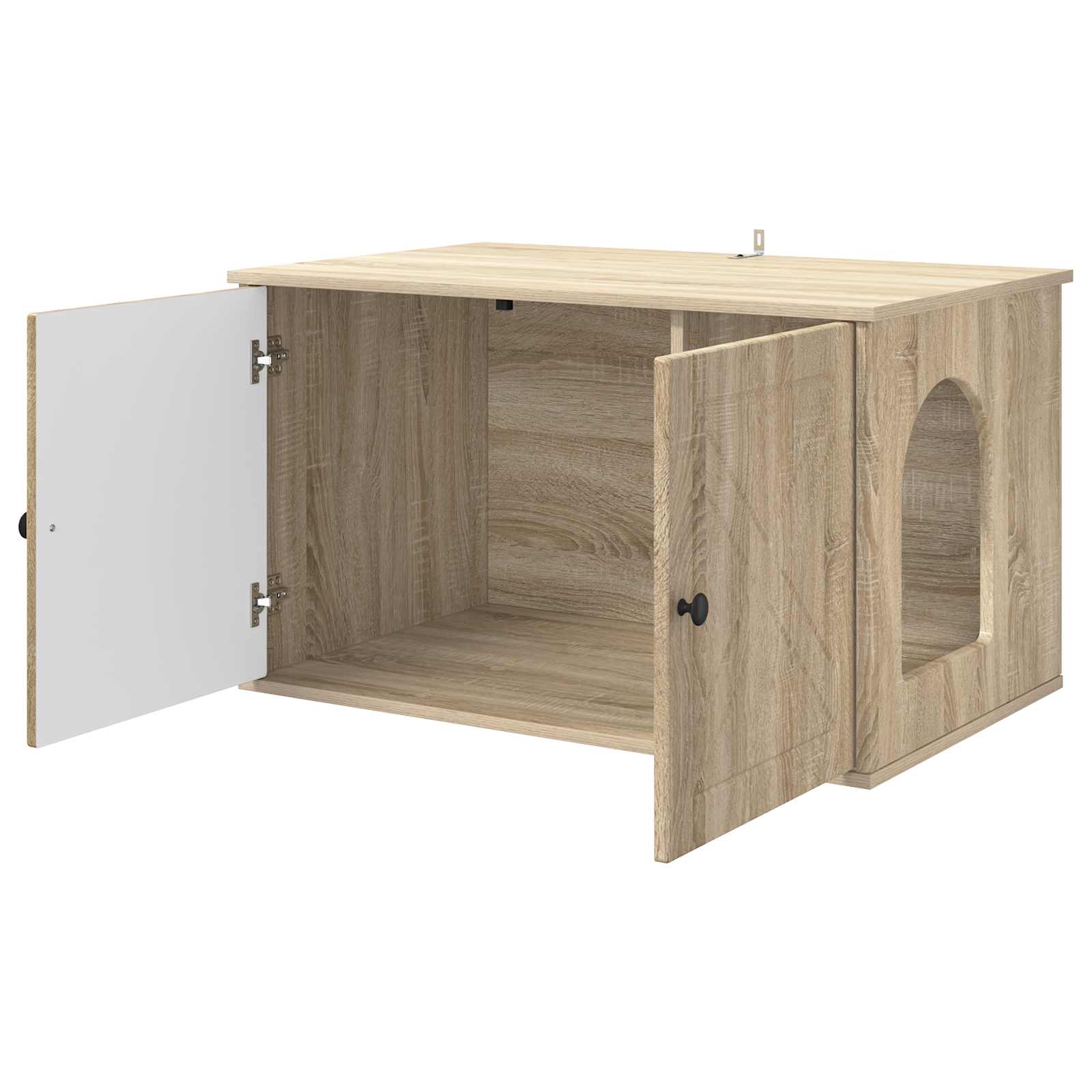Katzenhaus Sonoma 85 x 55 x 50,5 cm Holzwerkstoff