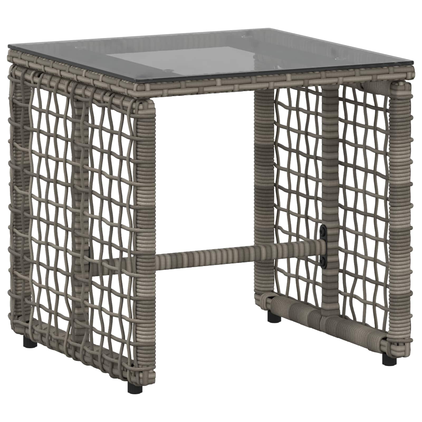 Gartenmöbel-Set mit Kissen 5 pcs Grau