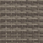Gartenmöbel-Set mit Kissen 3 pcs Grau