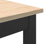 Bartisch Natur 200 x 100 x 105 cm Massives Kiefernholz