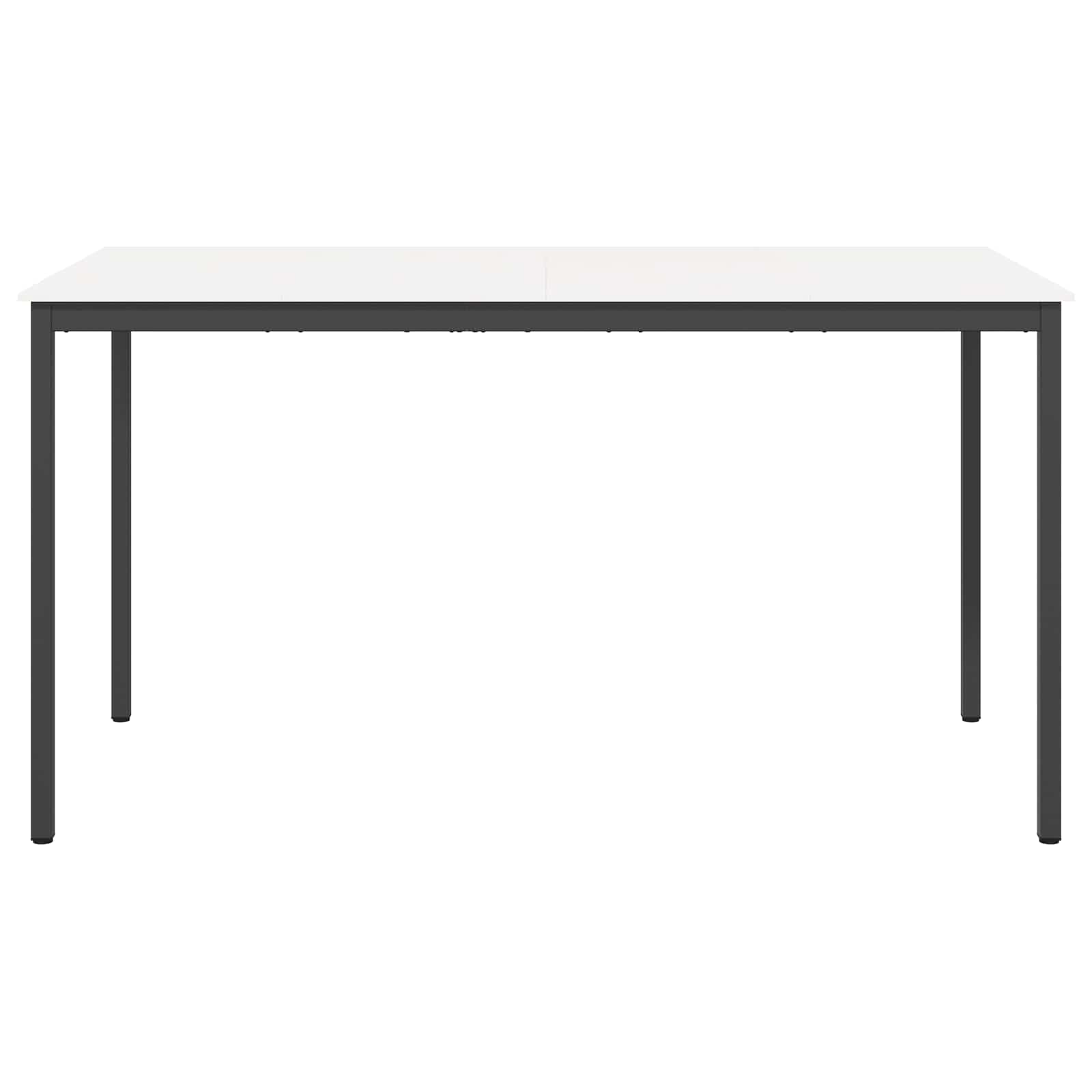 Bartisch Weiß 200 x 100 x 105 cm Massives Kiefernholz