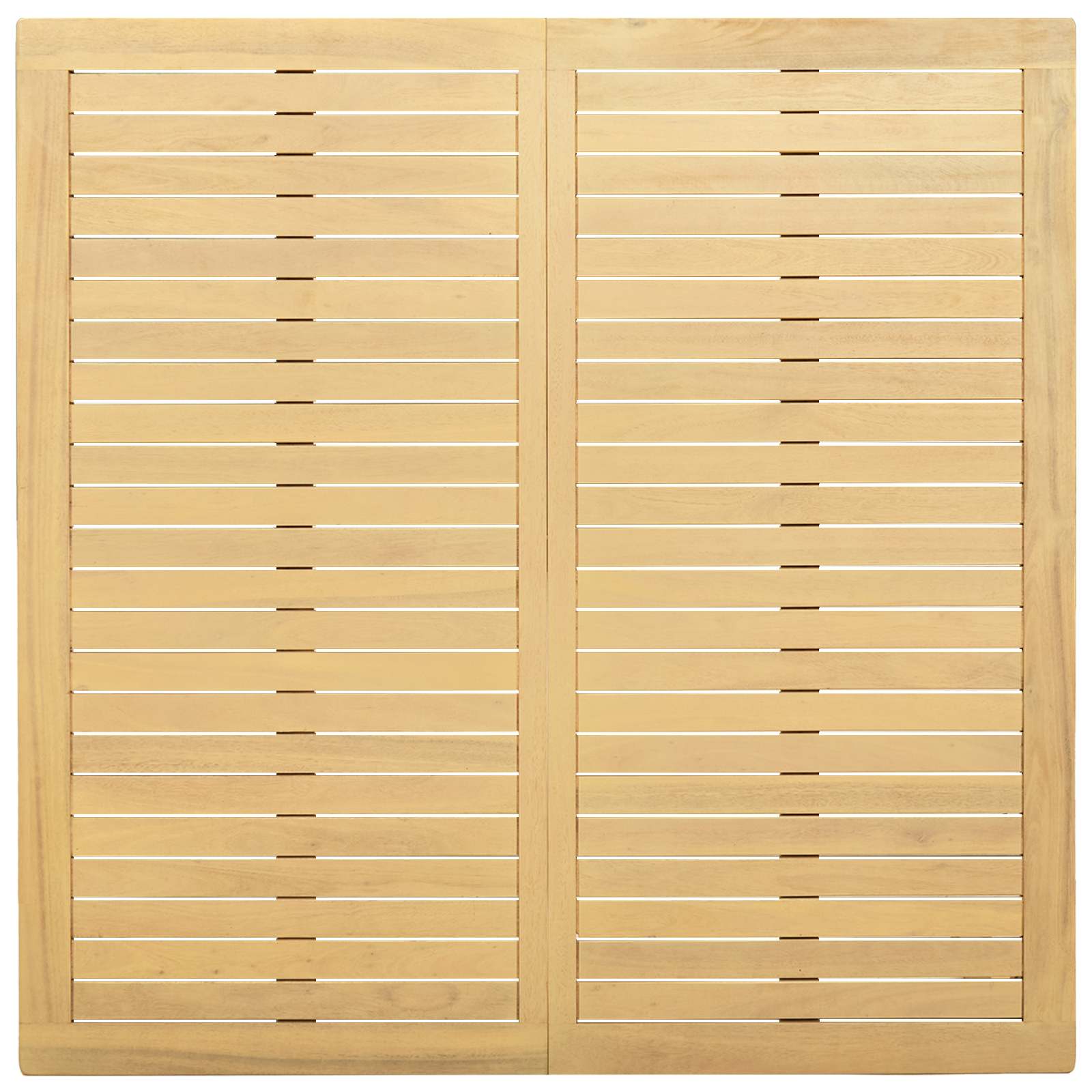 Couchtisch Helles Akazienholz 110 x 110 x 45 cm