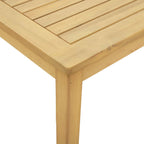 Couchtisch Helles Akazienholz 70 x 40 x 36 cm Massivholz Akazie