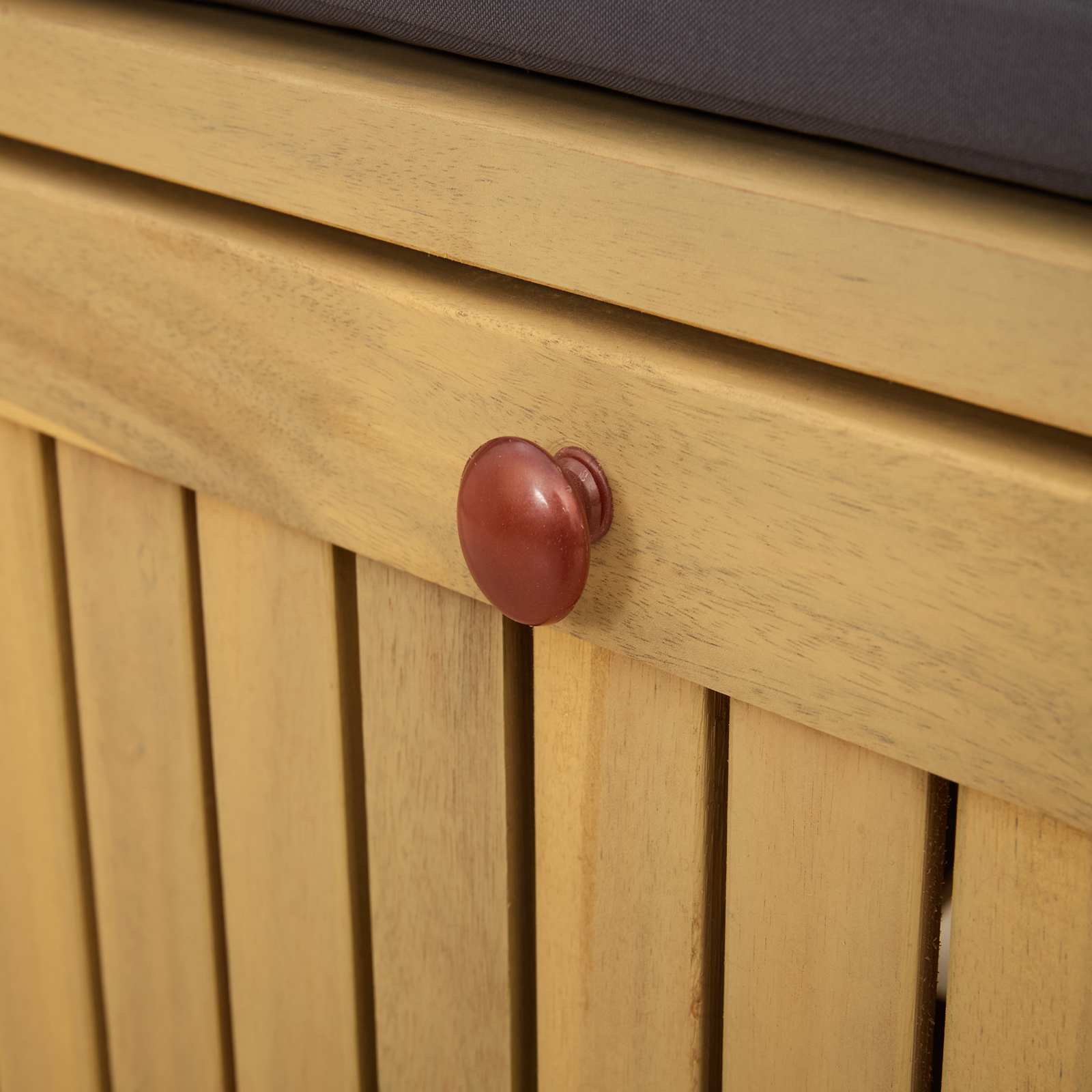 Sitzbank mit Stauraum mit Kissen mit Speicher 148 x 63 x 84 cm