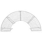 Baumbank 4-Sitzanzahl 160 x 80 x 44 cm Stahl Antik Weiß