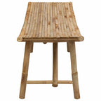 Gartenbank Natur 110 x 45 x 50 cm Bambus