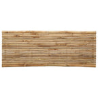 Gartenbank Natur 110 x 45 x 50 cm Bambus