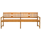 Bank Outdoor Natur 220 x 55,5 x 90 cm Massivholz Akazie