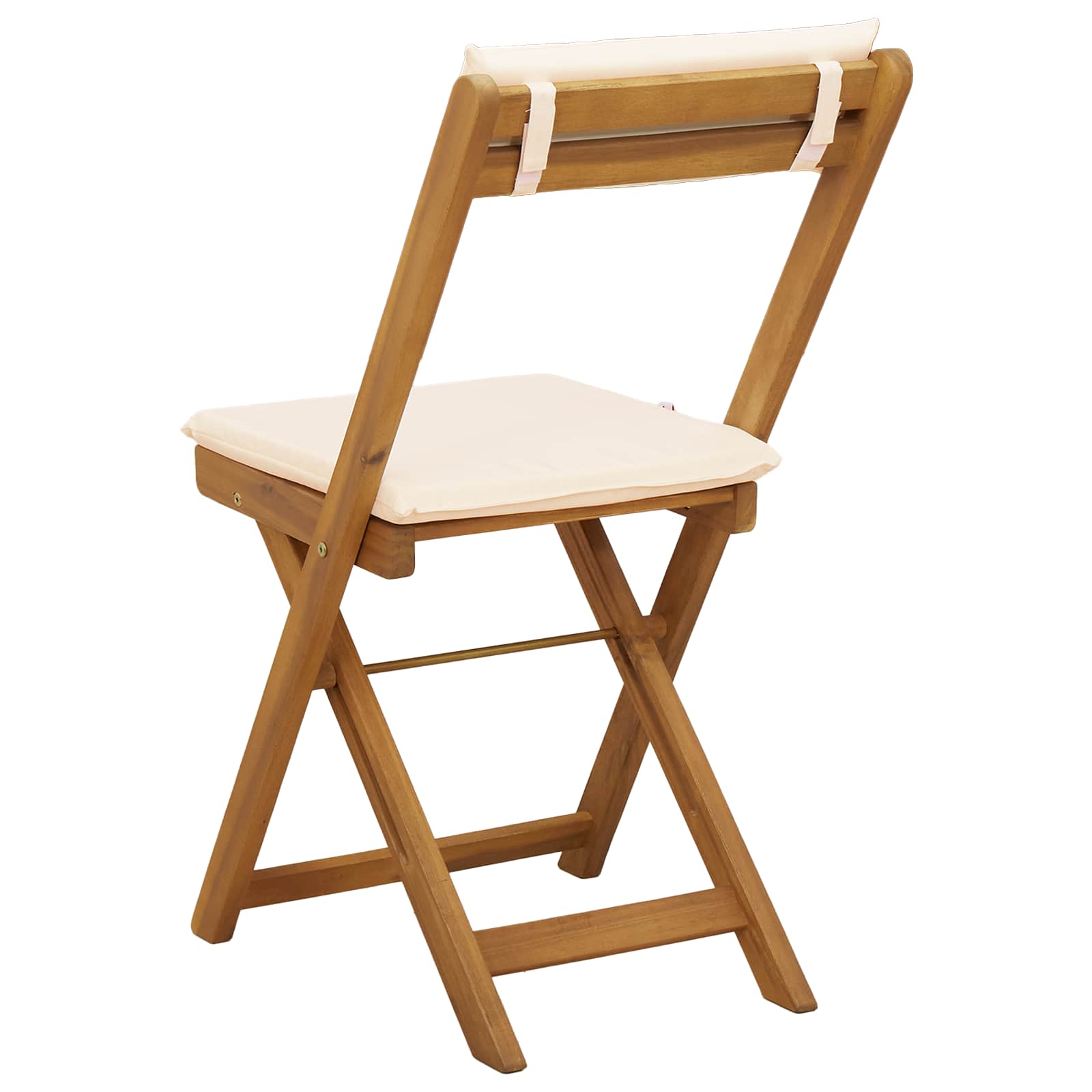 Außen Bistro-Stühle 2 pcs Cremeweiß 40 x 53 x 80 cm