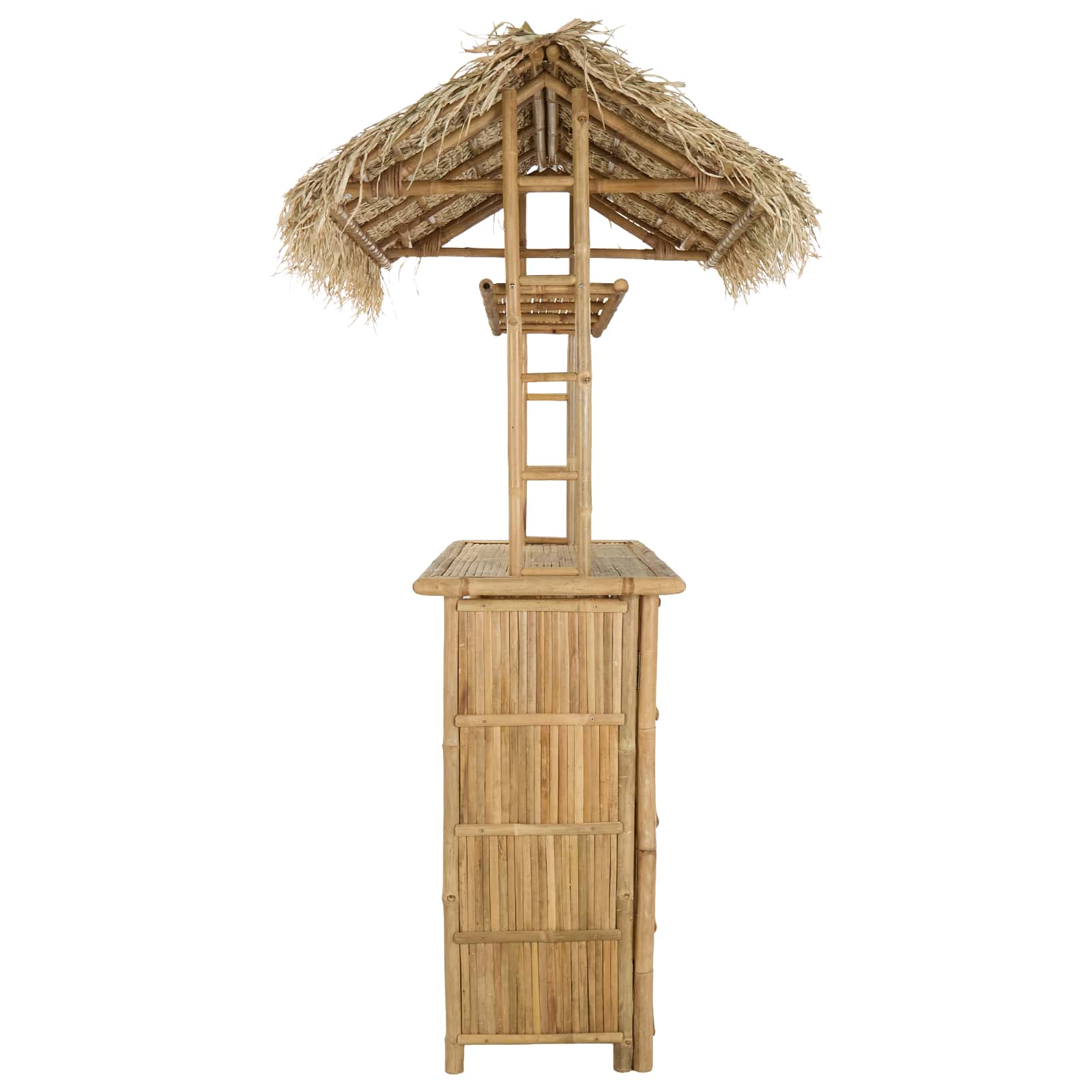 Outdoor Bartisch Natur 115 x 95 x 215 cm Bambus