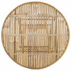 Gartentisch Natur 80 x 70 cm Bambus